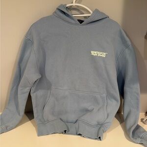 White Fox Boutique Light Blue Hoodie